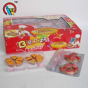 Fruit Flavor Pizza Gummy Candy Soft Candy