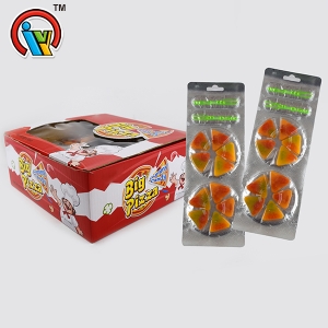 Fruit Flavor Pizza Gummy Candy Soft Candy