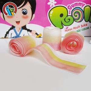 Top selling sweet gummy roll candy