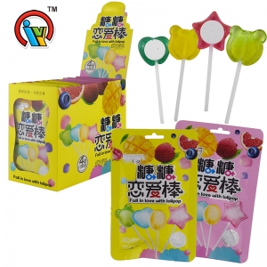 Different design sweet lollipop candy
