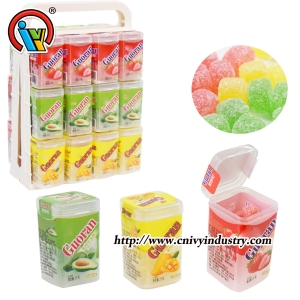 Wholesale Confectionary Square Shape Gummy Candy
