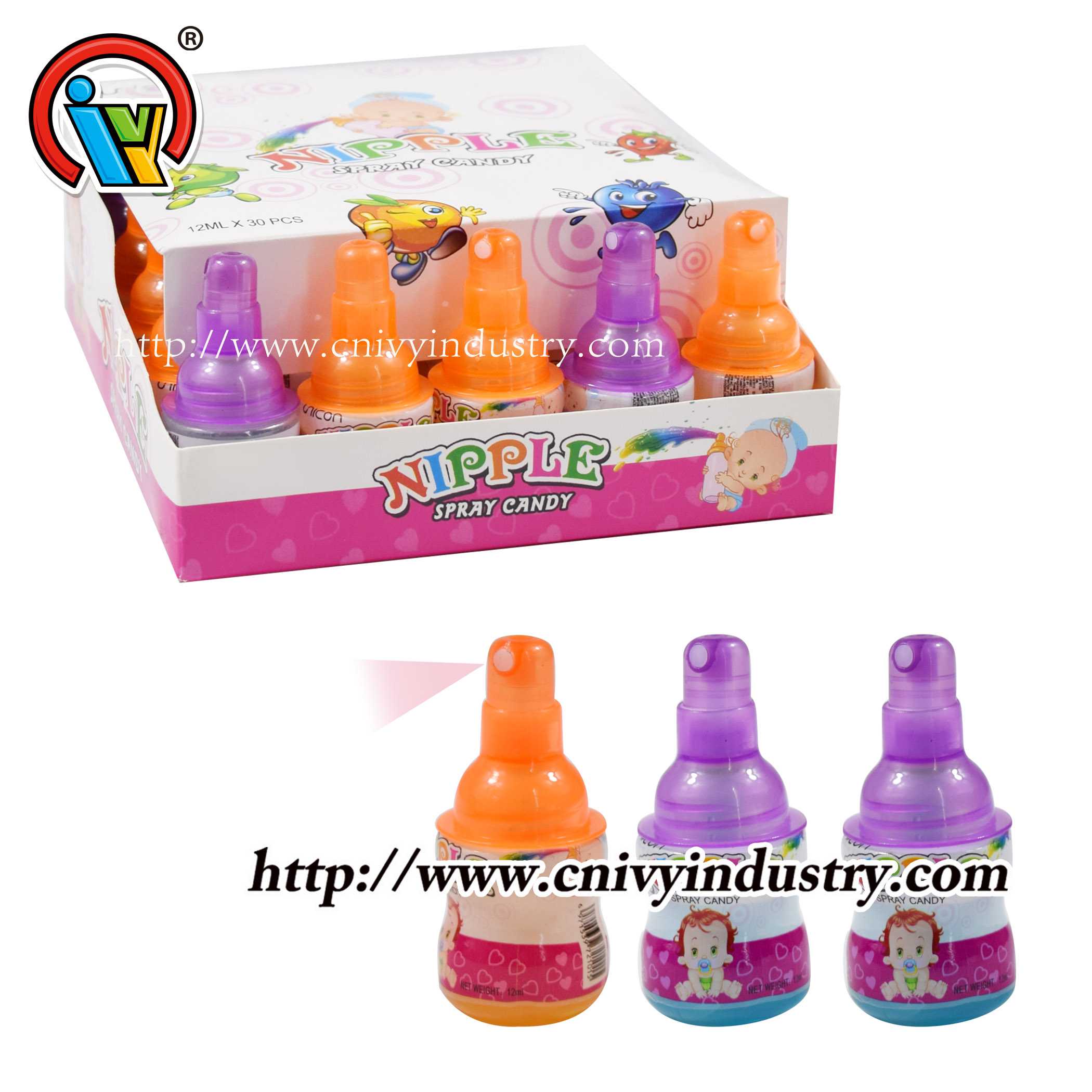  liquid spray candy manufacturer 