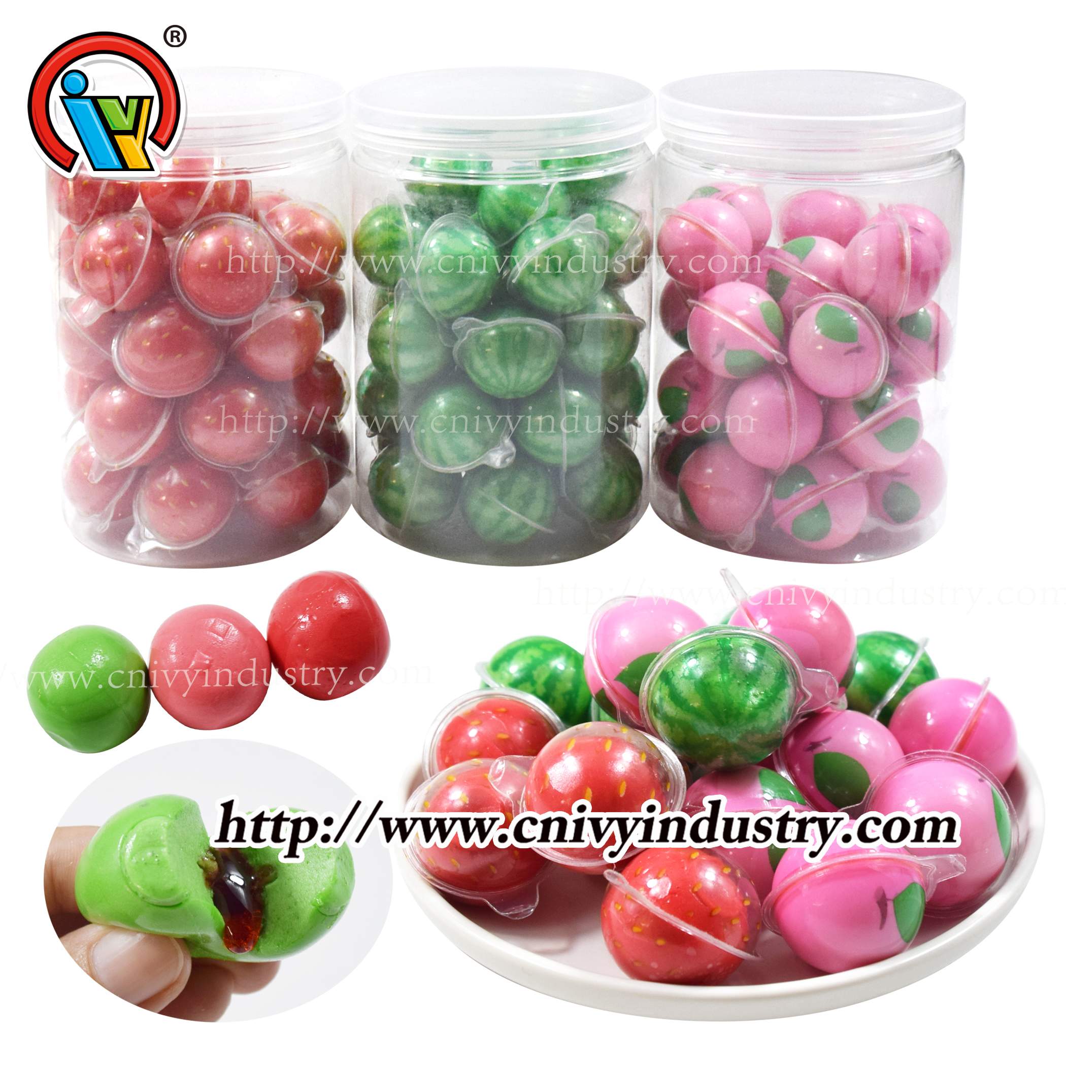 eyeball fruit jelly gummy candy supplier