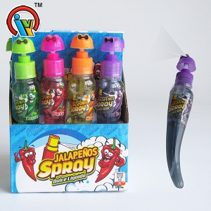 Chili sour sweets spray candy/liquid candy