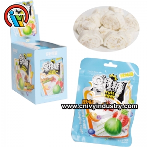 Fruity Flavor Tablet Candy Inside Popping Candy