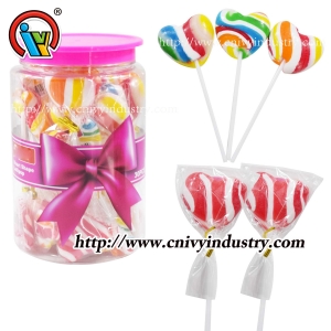 Different shape lollipop hard candy