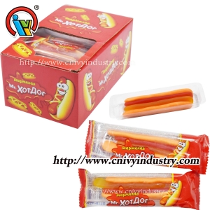 Hot selling hot dog gummy candy