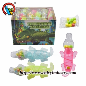Toy candy machine crocodile shape toy candy