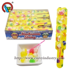 Gummy candy mushroom shape gummy candy supplier