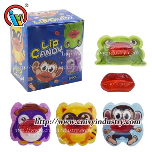 Gummy candy lip shape jelly gummy candy