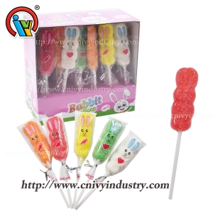 Jelly gummy lollipop candy sweet for sale