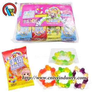 Bracelet jelly gummy candy for sale