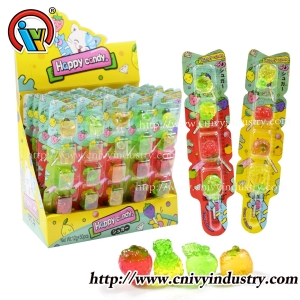 Hard candy fruit shape candy factory price