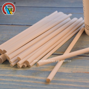 Biodegradable flat straw