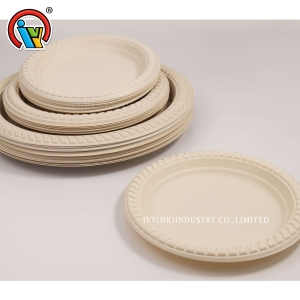 Biodegradable disposable plates
