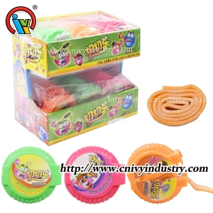 Bubble gum roll with  double display box