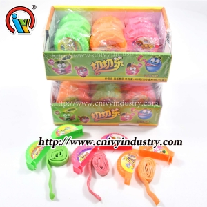 Bubble gum roll with  double display box
