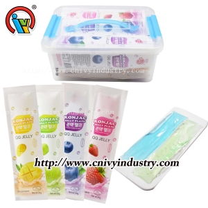 Fruit flavor jelly candy dulce