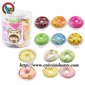 Factory supply donut shape gummy candy sweet