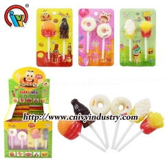 halal fast food shape lollipop candy wholesale